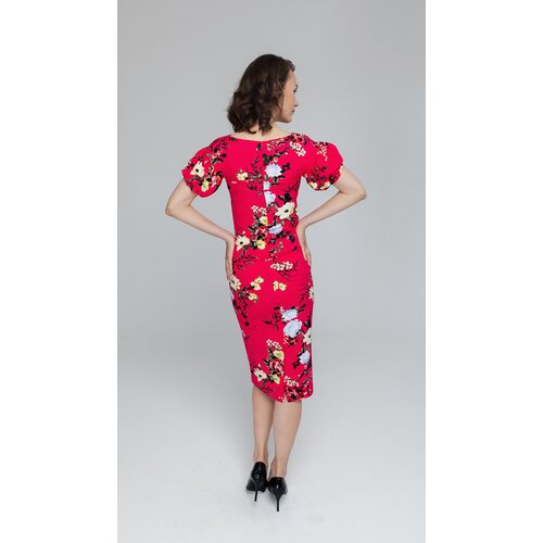Benedict Harper Woman's Dress Rita Pink/Flowers Slike