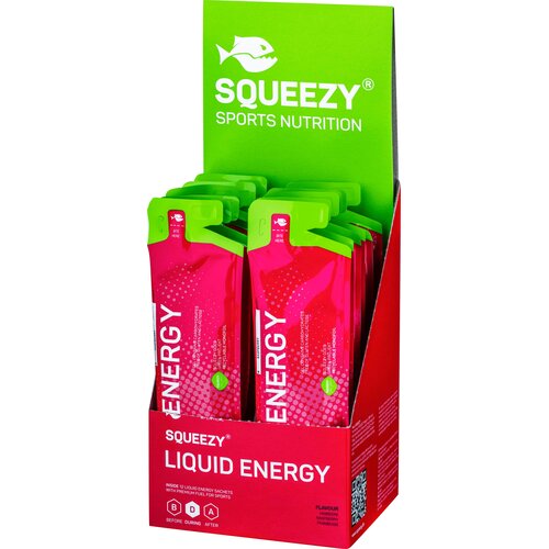 Squeezy Energy Gel - Box, 12 x 33 g - Malina Cene