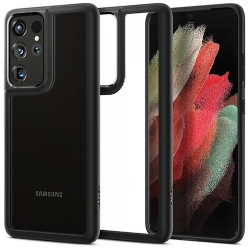 Spigen ultra Hybrid ovitek za Samsung Galaxy S21 Ultra G998 mat črn Cene