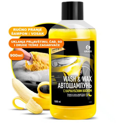  wash wax 1L &ndash; &scaron;ampon sa voskom za pranje automobila 900ml Cene