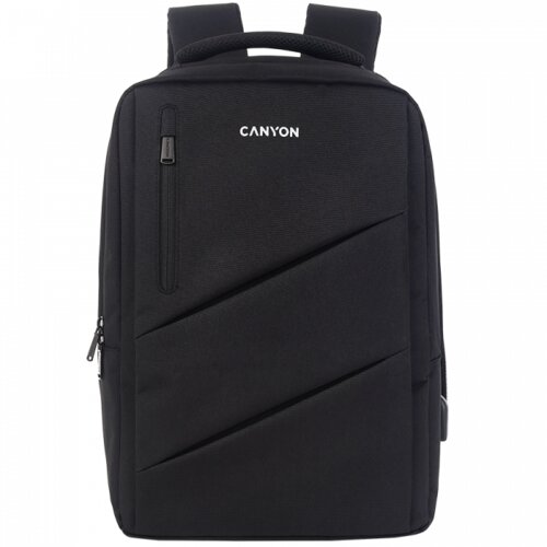 Canyon BPE-5, Laptop backpack for 15.6 inch, Product spec/size(mm): 400MM x300MM x 120MM(+60MM),Black, EXTERIOR materials:100% P Cijene