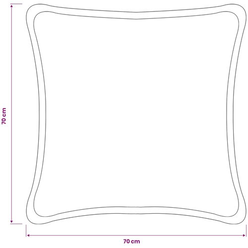  Presvlaka za jastuk 6 pcs HOUTEN Tamnosiva 70 x 70 cm Boucl&amp;eacute; Slike
