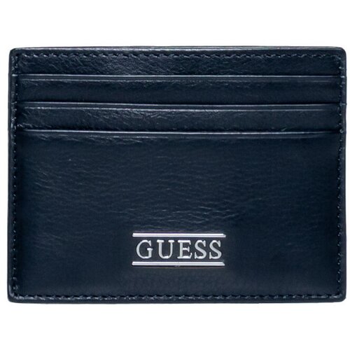 Guess Denarnice NEW BOSTON R CARD CASE SMNEBR LEA25 Črna Slike