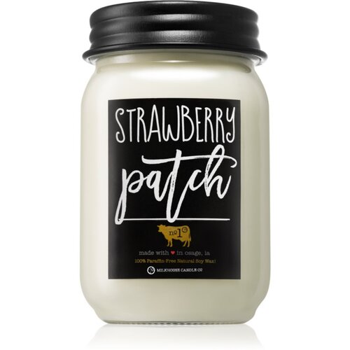 Milkhouse Candle Co. Strawberry Patch di&amp;scaron;eča sveča Mason Jar 369 g Slike