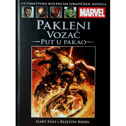 HachetteRS Gart Enis, Klejton Krejn - Marvel grafičke novele 65 - Pakleni vozač: Put za pakao Slike