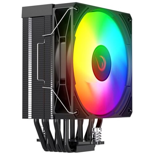 CPU hladnjak RAMPAGE OCTAGON C70 Black 63CFM 12cm ARGB Temperature Display AM5/LGA1700 Compatible Air Cooled Fan, 41402 Cijene