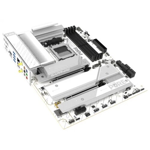 Sapphire AMD X870E AM5 PURE Ryzen R9/R7 4x DDR5 8400MHz PC Cene