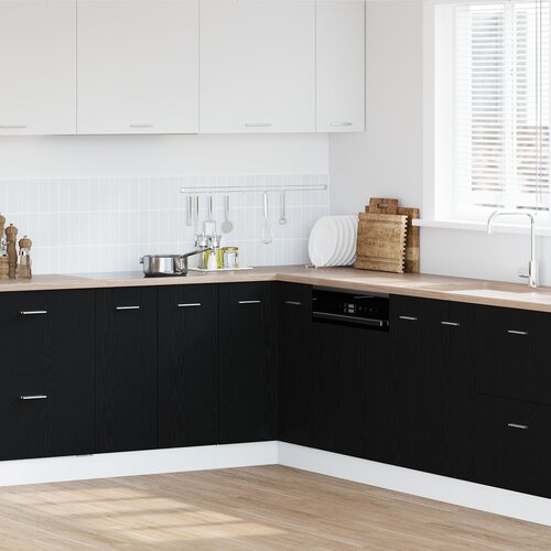 vidaXL Kuhinjski ormar Crni hrast Konstruirano drvo 75.5 x 75.5 x 80.5 cm Cijene