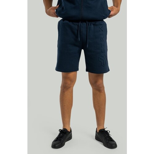 STRIX Mu&amp;scaron;ke kratke hlače Embossed Midnight Blue Slike