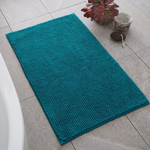 Catherine Lansfield Plavozelena kupaonska prostirka 50x80 cm Bobble &amp;ndash; Slike