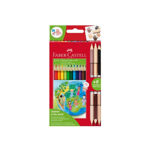 Faber-Castell Faber castell drvene bojice black edition 1/12 116414 skin tone ( C009 ) Cene