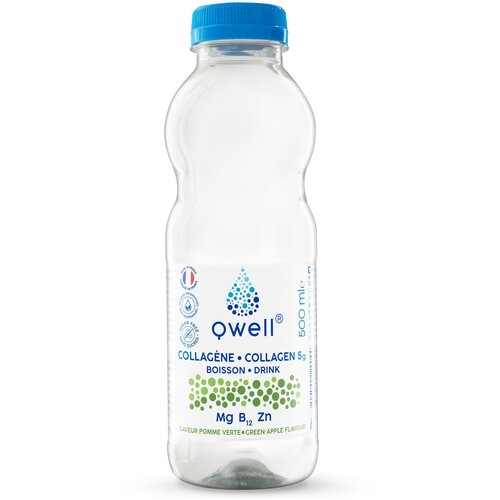 Super collagen Qwell Collagen voda-sport-zelena jabuka 6kom Cene