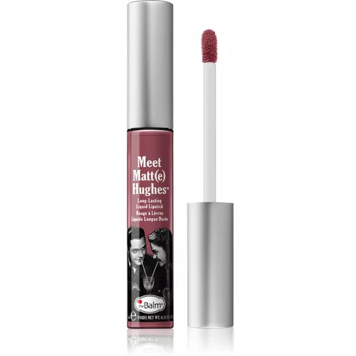 TheBalm Meet Matt(e) Hughes Long Lasting Liquid Lipstick dolgoobstojna tekoča šminka odtenek Charming 7.4 ml