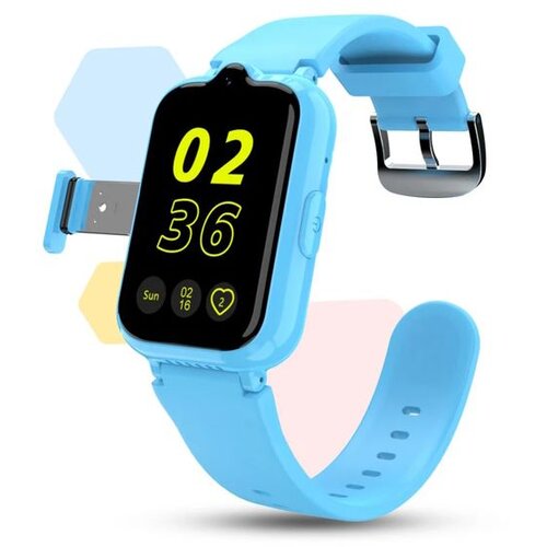 Manta pametni sat za djecu, SIM, GPS, telefon, kamera, IP67, plavi SWK03BL Cijene