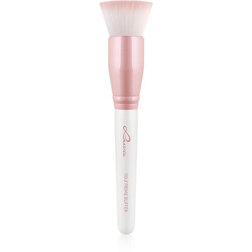 Luvia Cosmetics Prime Vegan Prime Buffer stožasti kist za make-up Candy (Pearl White / Rose) 1 kom Slike