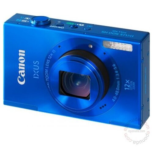 Canon ixus 500 hs blue digitalni fotoaparat Slike