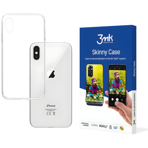 3mk Skinny futrola za Apple iPhone X/iPhone XS - Prozirna Cene