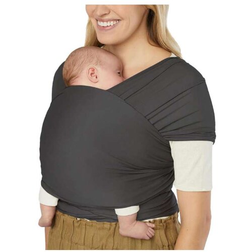 Ergobaby Aura marama Sustainable Knit, Soft Black Slike