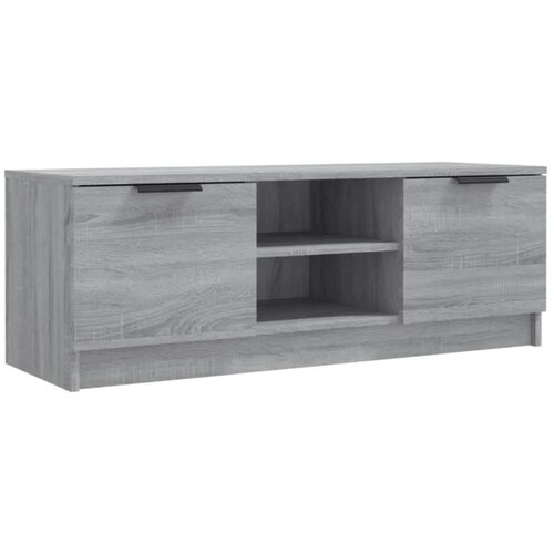 vidaXL TV omarica siva sonoma 102x35x36,5 cm inženirski les, (20731162) Cene