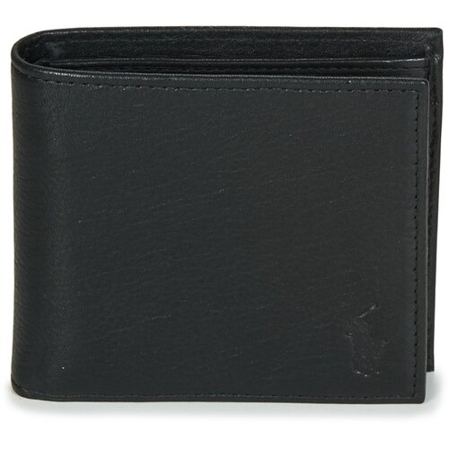 Polo Ralph Lauren EU BILL W/ C-WALLET-SMOOTH LEATHER Crna Slike