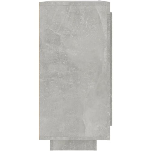  Komoda siva boja betona 92x35x75 cm od konstruiranog drva Slike