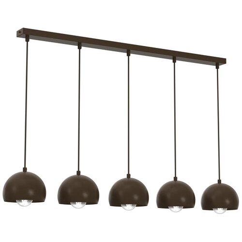  Luster na sajli SOOL 5xE27/15W/230V crna Cene