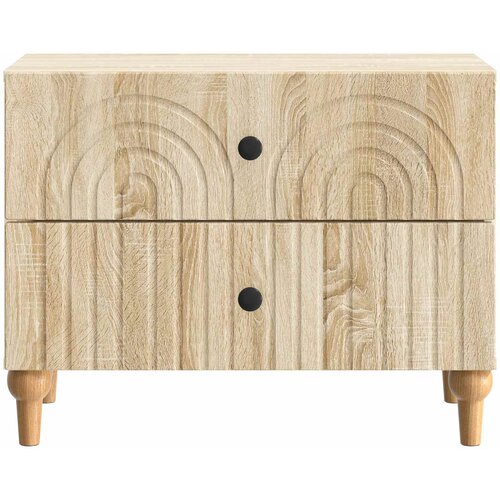  Noćni ormar Hrast sonoma 62 x 34,5 x 48 cm Konstruirano drvo Slike