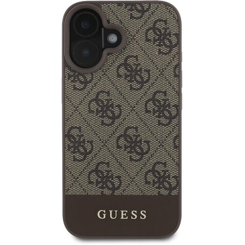 Guess Ohi&scaron;je za Apple iPhone 16 Edition 4G Stripe Ultra-Chic, Rjava, (21749417) Cene