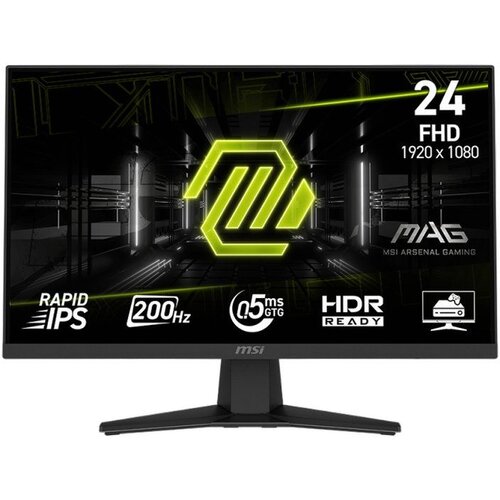 MSI Monitor 24'' MAG 244F FHD IPS 200Hz 0.5ms Gaming Black Cene