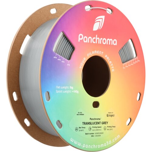 Polymaker Panchroma™ PLA Translucent Gray, 1,75 mm / 1000 g Cene