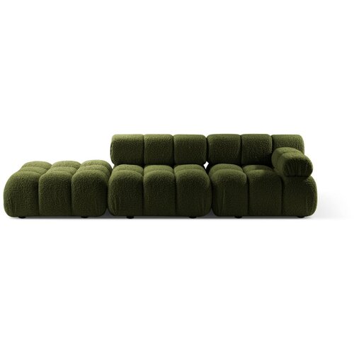 Micadoni Zelena sofa od bouclé tkanine 282 cm Bellis – Home Cijene