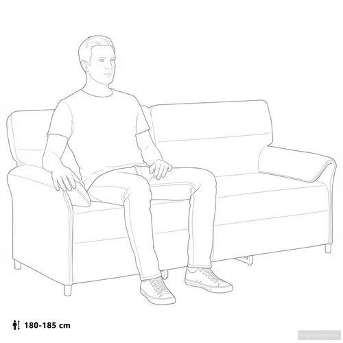 SOFA za 3 osobe Vinska crvena 198 x 83 x 95 cm Bar&amp;scaron;un Slike