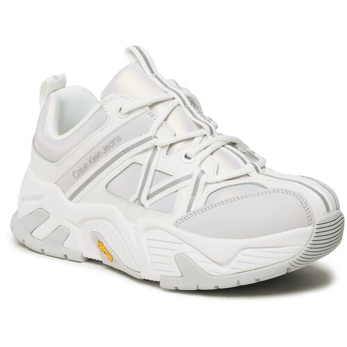 Calvin Klein Jeans Superge Chunky Run Vibram Lace Refl Wn YW0YW01062 Bright White/Refective/Oyster M YBR Slike