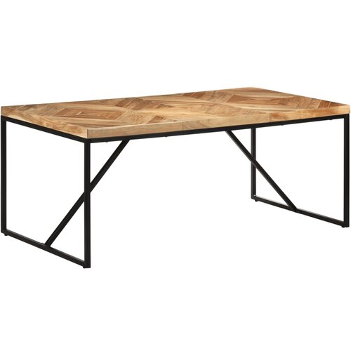 Furnova Jedilna miza 180x90x76 cm trden akacijev in mangov les, (21946512) Slike