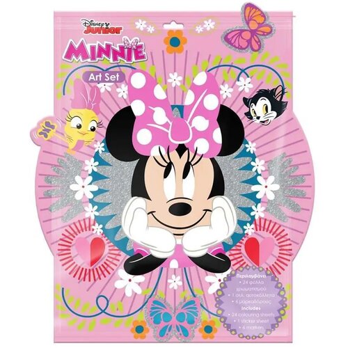 Luna Bojanka s Minnie Mouse, sa naljepnicama i 6 flomastera Cijene