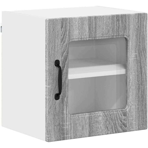 VidaXL Zidni kuhinjski ormarić Zidne 2 pcs Siva Sonoma 40 x 31 x 40 cm Slike