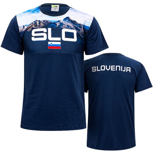 Drugo mu&amp;scaron;ka Slovenija navijačka majica Triglav Slike