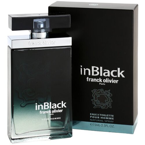 Franck Olivier In Black Pour Homme toaletna voda za muškarce 50 ml Cene