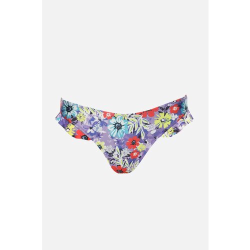 Trendyol Multicolored Floral Patterned Bikini Bottoms Slike