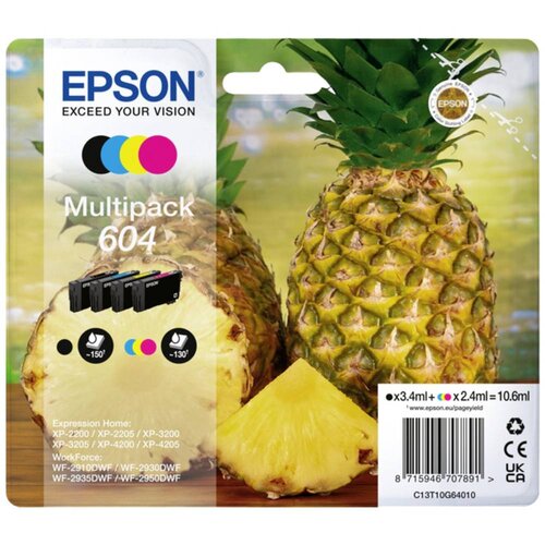 Epson Komplet kartuš 604 (C13T10G64010), original Cene