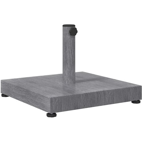  Baza za suncobran Tamno siva drvenasta 45 x 45 x 31,5 cm Slike