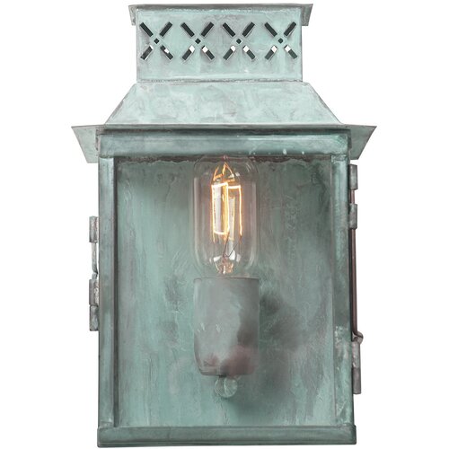 Elstead Lighting Elstead Lambeth Palace 1 zunanja stenska svetilka Verdigris IP44, E27, (22100069) Cene