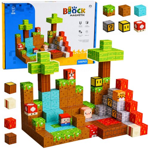  Construction Blocks Pixel World Colored Cubes 146 pcs. Cijene