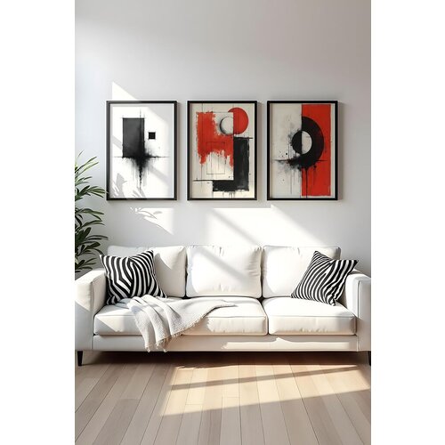 Wallity uramljena slika Huhu441, 50x70 cm , 3 dela Slike
