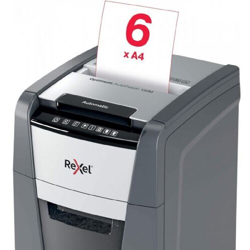 Rexel Uničevalec dokumentov Optimum Auto+ 130M, 2 mm x 15 mm/P-5, n2020130meu Slike