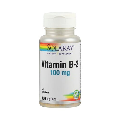 Solaray Vitamin B2 v kapsulah Cene