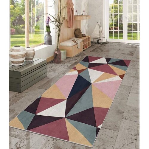  Staza sa gumenom podlogom 80x160cm - Geometric šareni, SS-037 Cene