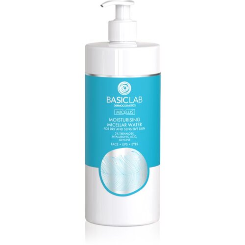 BasicLab Dermocosmetics Micellis vlažilna micelarna voda za suho in občutljivo kožo 500 ml Cene