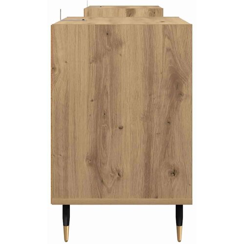 VidaXL TV ormar Umjetnički hrast 160 x 35 x 55 cm Konstruirano drvo Slike