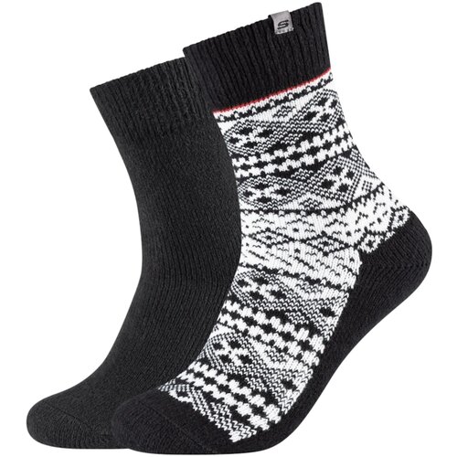 Skechers Športne nogavice 2PPK Men Casual Fashion Jacquard Socks Črna Cene